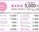 B5サイズ以下のチラシ、DMなどデザインします 一緒にチラシ、メニュー、POP、DM、はがき等をデザイン！ イメージ4