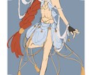 キャラクターイラスト＆キャラデザイン承ります 人物立ち絵。オリジナル、二次創作創作もOK！ イメージ3