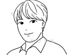 シンプル似顔絵風のイラストを作成します ■ふんわり・さわやか系～SNSアイコンなどに♪ イメージ3