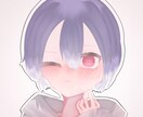 アイコンのイラストを描きます バストアップを描きます。人数は2人まで夢絵可能 イメージ1