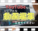 カッコ可愛い編集を丁寧に｢お安く｣で提供致します 低予算でYouTube動画を作りたい方にオススメです♪ イメージ1