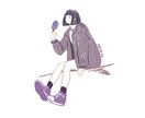おしゃれでシンプルなSNS用アイコンを描きます 柔らかい雰囲気のイラストを描きます。アイコン・挿絵などに。 イメージ4