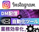 InstagramのDM自動送信ツールを開発します ▸システム開発のプロがDMの自動配信プログラムを作成します イメージ1