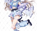 TRPG・配信・グッズ用立ち絵制作します 透明感×鮮やかな色彩の目を惹く立ち絵を制作します！ イメージ3