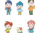 高クオリティのキャラクター作成します 【30年以上の実績！】経験豊富なプロがキャラを作成します！ イメージ2