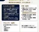 ClaudeCode業務自動化を伴走で教えます 学ぶだけで終わらせない！動く自動化を一緒に作って持ち帰れます イメージ3