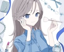 色とモチーフで可愛い・かっこいいイラスト描きます 商用利用無料！統一感のある目を惹くイラスト イメージ4