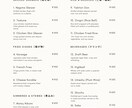 トリリンガルが飲食店向け多言語メニュー作成します 24時間納品×低価格｜その他言語も対応可能 イメージ3