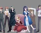 ご希望の雰囲気に合わせた立ち絵制作いたします 納期最短3日◆絵柄対応可能です。 イメージ7