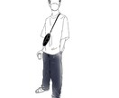 お写真をもとにイラストを描きます あなたの思い出をお手頃価格でもーっと素敵なものに！ イメージ5