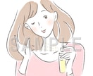 女性誌風の優しいタッチのイラストを描きます WEBサイトや紙媒体用のイラストレーターをお探しの方へ イメージ3