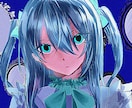 IRIAM向けの立ち絵やサムネを描きます 新規立ち絵、新規衣装、SD、MVやサムネ用の1枚絵を描きます イメージ1