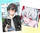 商用利用OK！厚塗りイラスト作成します IRIAM用立ち絵も対応！動作確認込み！ イメージ3