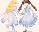 限定価格！絵本の挿絵のようなイラストを描きます アイコン、ヘッダー用に暖かい手描きイラストが欲しい方へ イメージ2
