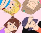 あなたの似顔絵書きます 写真からあなたの似顔絵書かせていただきます イメージ1