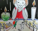 女性、子供・動植物などのイラスト描きます 心に残るおしゃれなイラストを、丁寧に仕上げます イメージ4