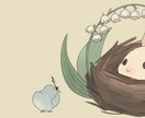 かわいくてシンプルな動物アイコンを描きます 世界観を合わせたヘッダーも制作可能！ イメージ2