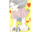 商用・個人OK 線画＋ベタ塗りのイラスト描きます 低価格、丁寧な仕事で、AIには真似できない配色！ イメージ1