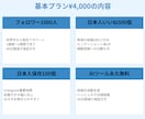 フォロワー1000人【格安】で増やします 日本人対応可｜いいね保存込｜30日保証｜AIツール特典 イメージ4