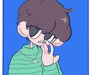 ゆるくてアンニュイなイラストをお描きします かわいいさの中にほんの少しの苦さを閉じ込めて。 イメージ3