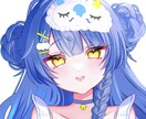 格安で華やかで可愛いキャラクターイラスト描きます 8.9月限定価格✨可愛いアイコン•立ち絵制作✨ イメージ1