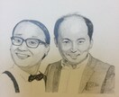 水彩の似顔絵を描きます 写真を元にポップに仕上げます。 イメージ7