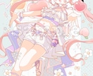 キュートな女の子描きます SNSアイコンから一枚絵まで、用途に合わせて描きます イメージ8