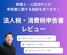 法人税や消費税申告書のお困り事をサポートいたします ビデオチャット＋画面共有による申告書レビューをご提供！ イメージ1