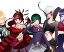 オリキャラ描きます かわいい、かっこいい、渋い‼ご希望にそって制作します。 イメージ4