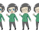 シンプルなSD・ちびキャラかきます 商用利用・二次利用可能！加工OK！ イメージ3