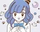 SNSアイコン♡80〜90年少女漫画風描きます ♡80〜90年代少女漫画風SNSアイコン♡ イメージ6