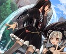 キャライラスト、イベントシーン、描きます スタイリッシュで迫力ある画風が特徴! イメージ1