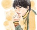 優しいタッチのデジタル手書き似顔絵を描きます アイコンや結婚式、インテリアなどに イメージ1