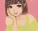 可愛い過ぎないコミックタッチで似顔絵描きます ★SNSアイコンや、PR用素材、プレゼントに大好評！ イメージ5