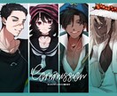 魅力的なTRPG/Vtuber立ち絵描きます TRPG/動画/ゲーム、相談次第で対応します！ イメージ1