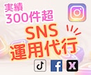 SNSを運用、運営いたします 実績300件以上！SNSならお任せください！インスタグラム他 イメージ1