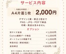 カフェ・飲食店の見やすいメニュー表を作ります お店の雰囲気に合わせて丁寧に制作・修正2回まで イメージ3