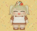 3Dでむっちりかわいいデフォルメキャラを作成します YouTubeやSNSのアイコン、グッズ作成などにおすすめ！ イメージ2