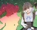透明感のあるイラストお描きします 1枚絵、サムネイル、歌ってみたMVイラスト等作成いたします イメージ1