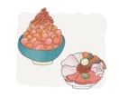 ゆるくておしゃれな食べ物イラスト描きます フルカラーが基本料金｜ゆるくざっくりとした線で イメージ5