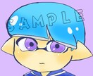 マイイカ（タコ）のツイッター用アイコンを描きます スプラトゥーン垢用のアイコン絵を描きます。 イメージ2