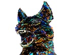 ペットのカラフルな似顔絵アートを作成します 愛するペットの絵をお家に飾りたい方へ イメージ6