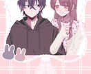 あなただけのかわいいイラストを描きます かわいいOCを描きます♪︎アイコンやヘッダーにも使えます！ イメージ2