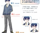 全身立ち絵を制作します デザインから制作もOK！持ち込みも可！ イメージ2