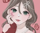 ご要望通りの可愛い女の子描けます アイコン、サムネ等なんでもOKです！！ イメージ2