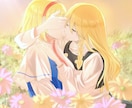 透明感と儚い雰囲気のイラストを制作します 光と影で物語が伝わる1枚絵に￤小説・MV・ゲーム・アイコン等 イメージ1