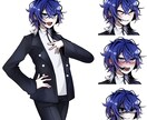 TRPG・ゲーム・配信などで使える立ち絵制作します 【納期7日！】すぐに立ち絵が必要な方におすすめです イメージ2