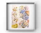 子供イラスト似顔絵、SNS用挿絵描きます ペンと色鉛筆や水彩で味のあるタッチでほのぼのイラスト イメージ2