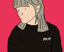 ちょっとクセのあるイラスト描きます ちクセのあるイラスト描きますSNSのアイコンに是非どうぞ イメージ3