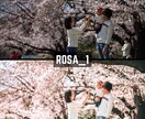 ROSA｜Lightroomプリセット販売します スマホで撮影した写真、ワンタッチで大変身！ イメージ2